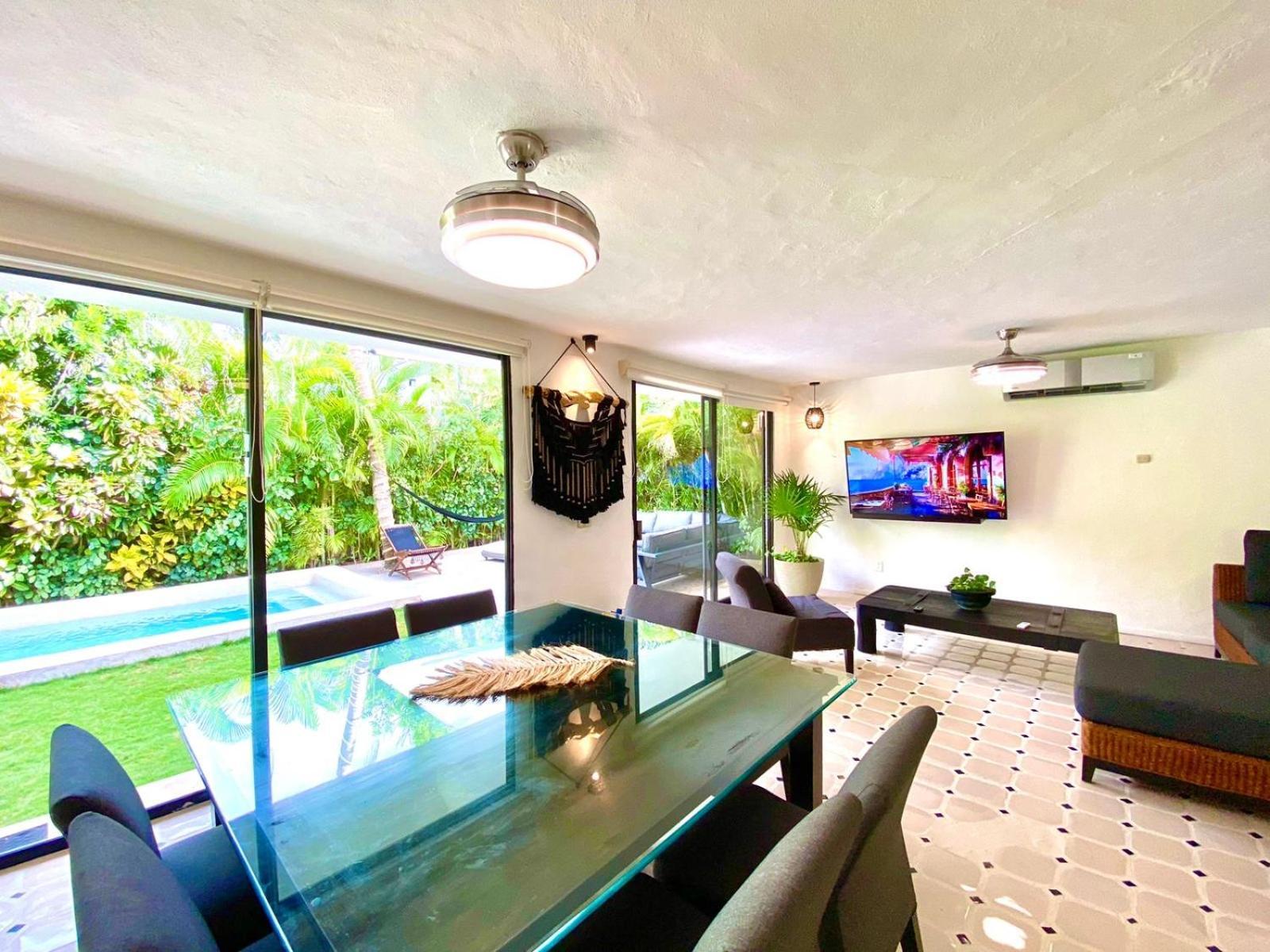 Villa Almendra Playacar 1 Playa del Carmen Bagian luar foto