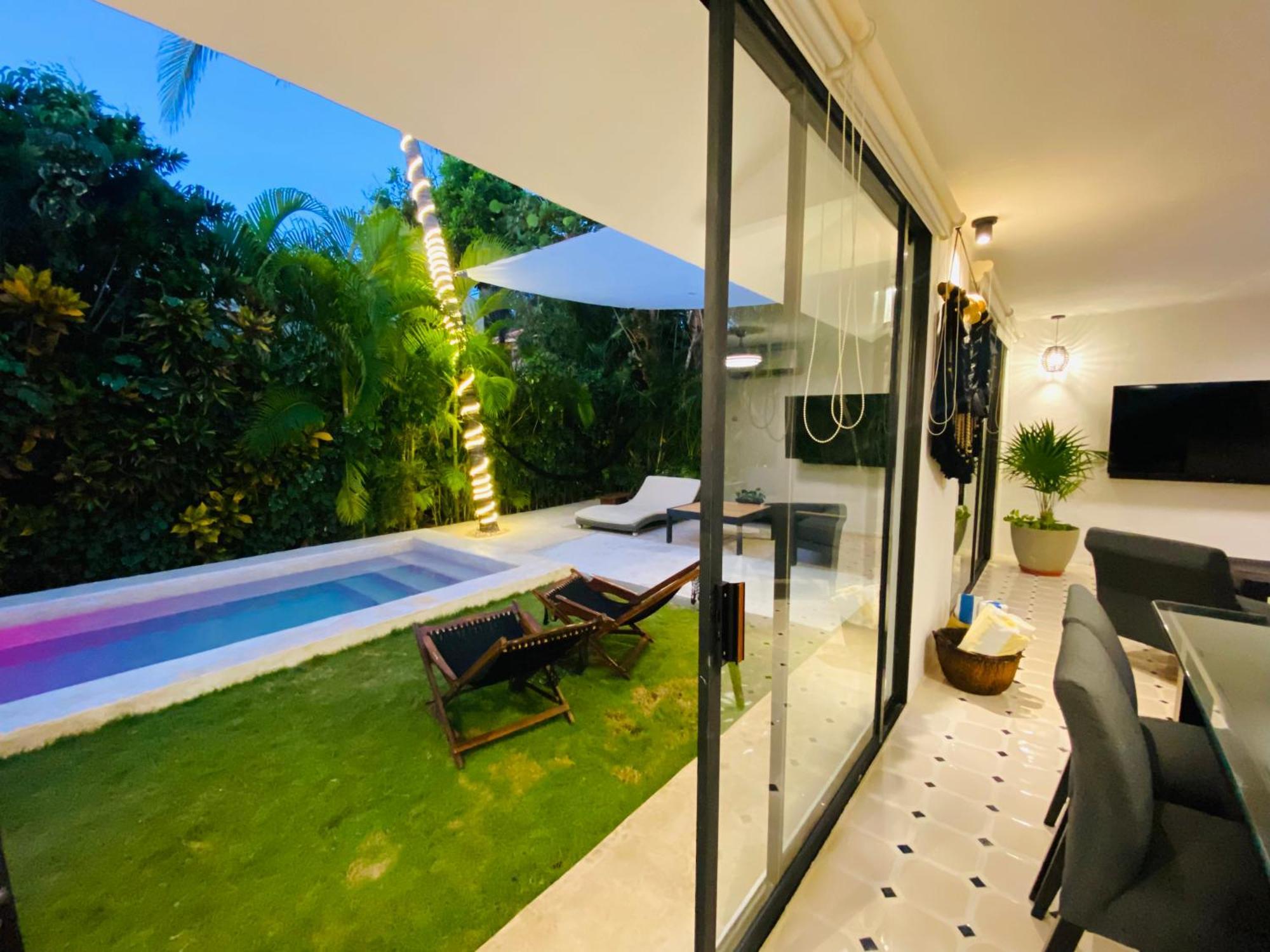 Villa Almendra Playacar 1 Playa del Carmen Bagian luar foto