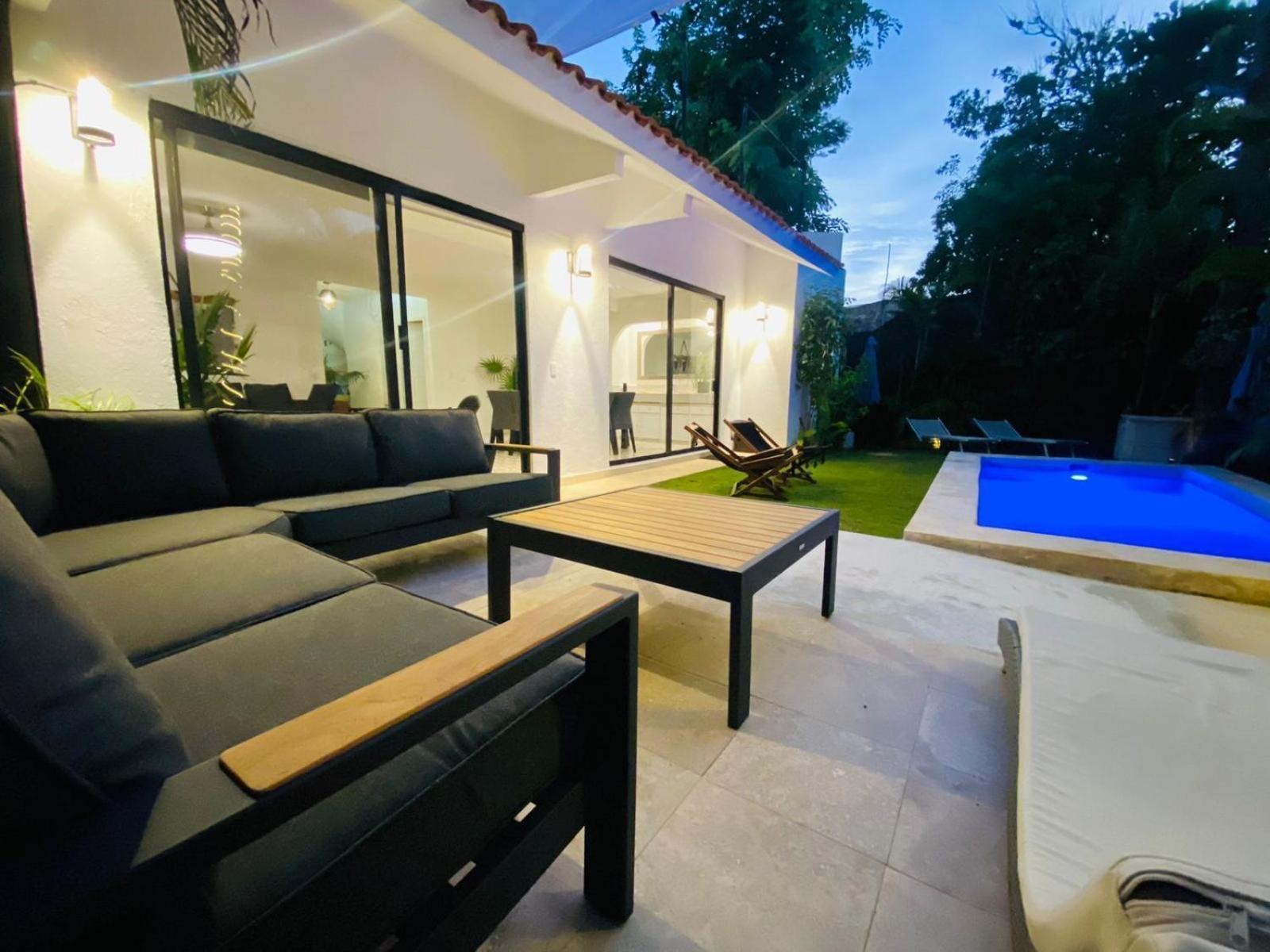 Villa Almendra Playacar 1 Playa del Carmen Bagian luar foto